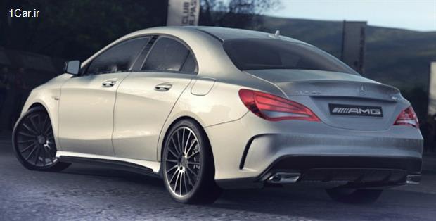 اولین عکس رسمی از مرسدس بنز CLA-45 AMG